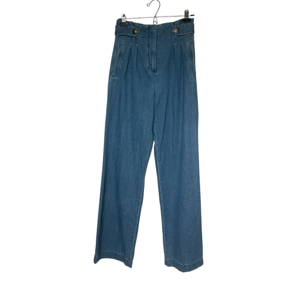 Sézane Armando Denim Trousers size 36 - Picture 5 of 11